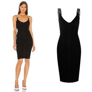 NWT Off-White Logo Strap Midi Dress